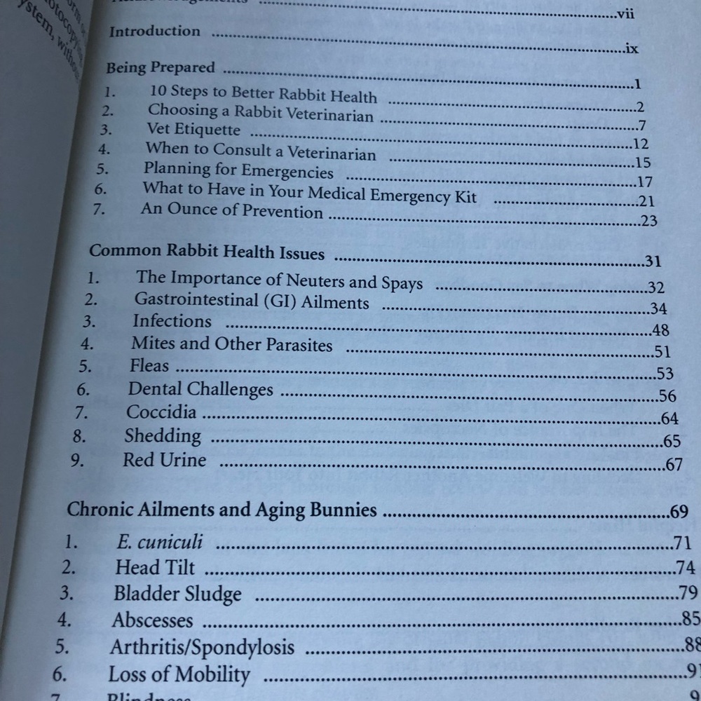 Rabbit Health Book - Picture 3 of 3
